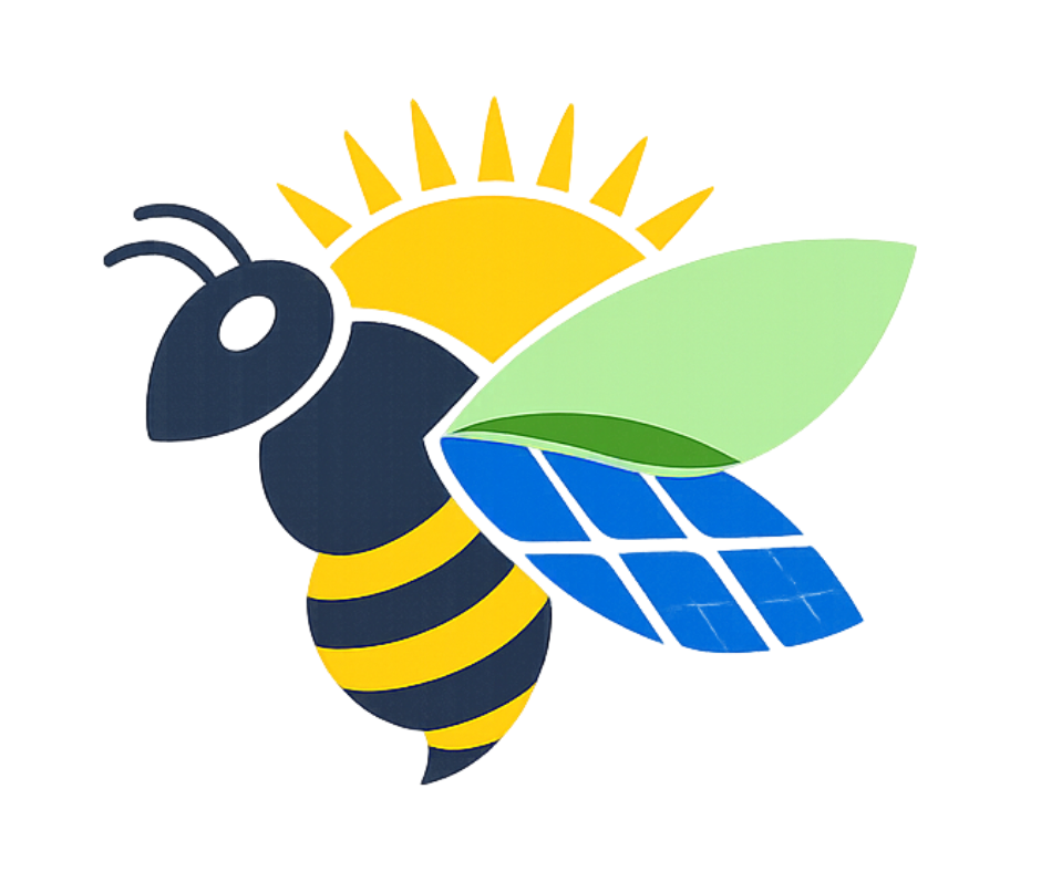 Logo da empresa Abelha Solar